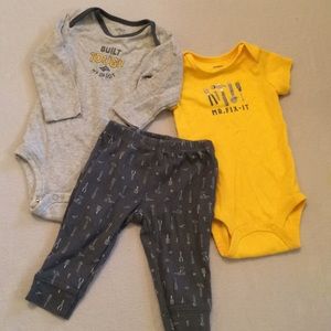 Baby boy’s 3 piece play set